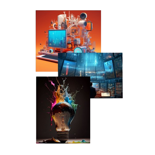 Woman enjoying food, meals in storage container, and food bowls on a table